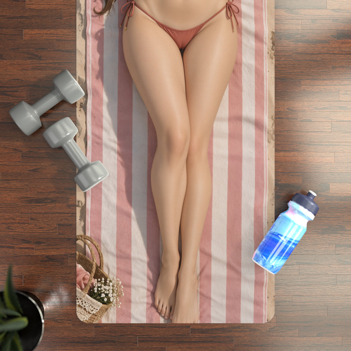Aerith Gainsborough Yoga Mat – Sexy Final Fantasy Character Workout Mat 24x72
