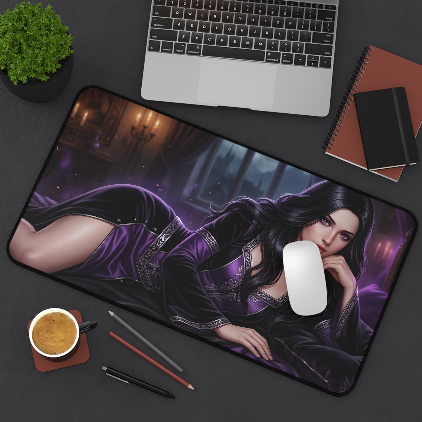 The Witcher Mouse Pad, Yennefer Desk Mat, Gamer Gift XXL