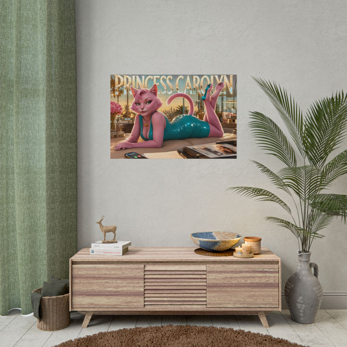 Princess Carolyn BoJack Horseman Wall Art Poster Character Decor Collector Gift