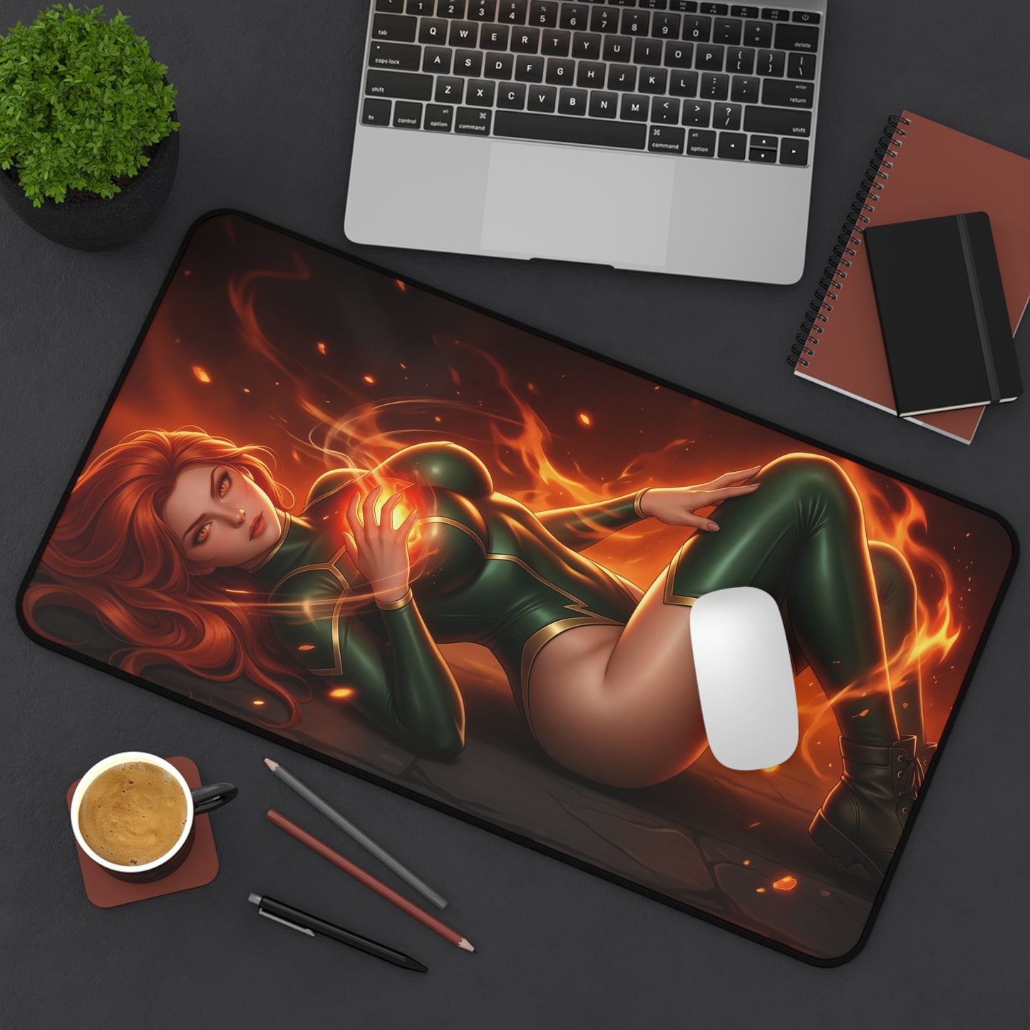 Marvel Mouse Pad, Jean Grey Desk Mat, Gaming Mouse Pad XXL