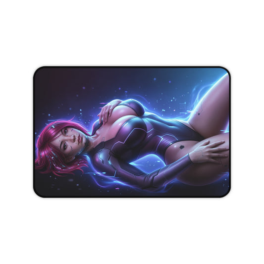 Cyberpunk Mouse Pad, Songbird Desk Mat, Anime Mouse Pad