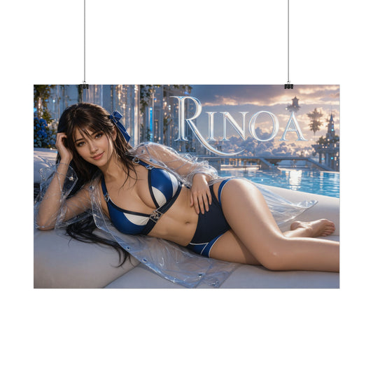 Fantasy Wall Art Rinoa Heartilly Poster Room Decor Collector Gift Art Print