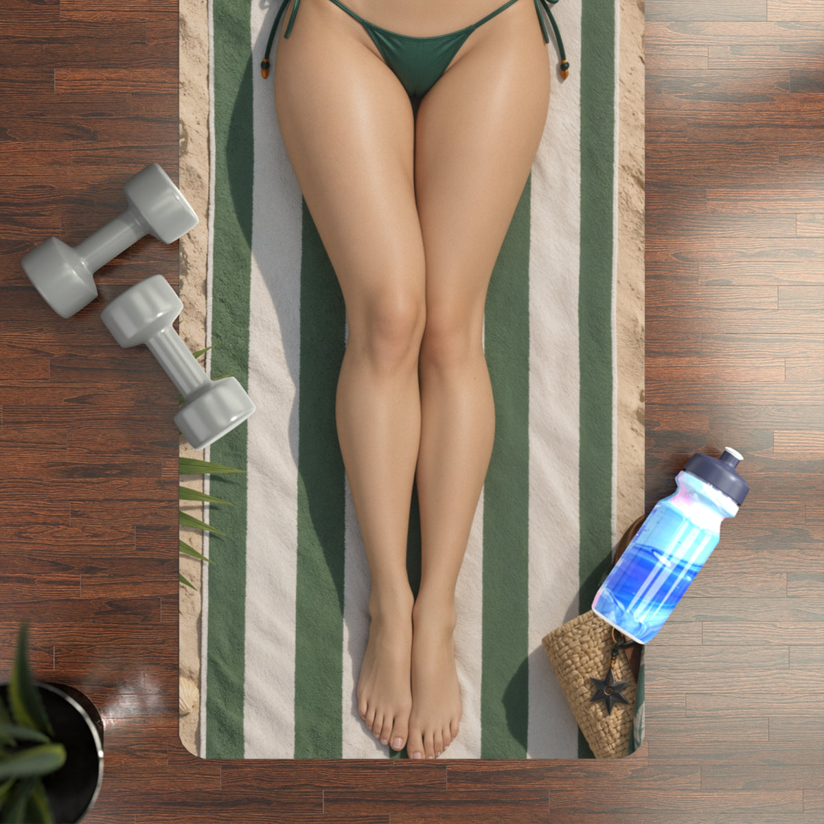 Yuffie Yoga Mat – Sexy Final Fantasy Character Workout Mat 24x72