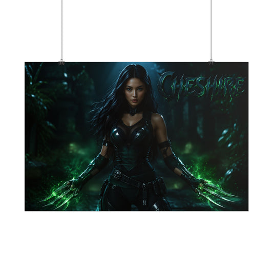 Cheshire Comic Poster Character Wall Art Collector Room Decor Art Print