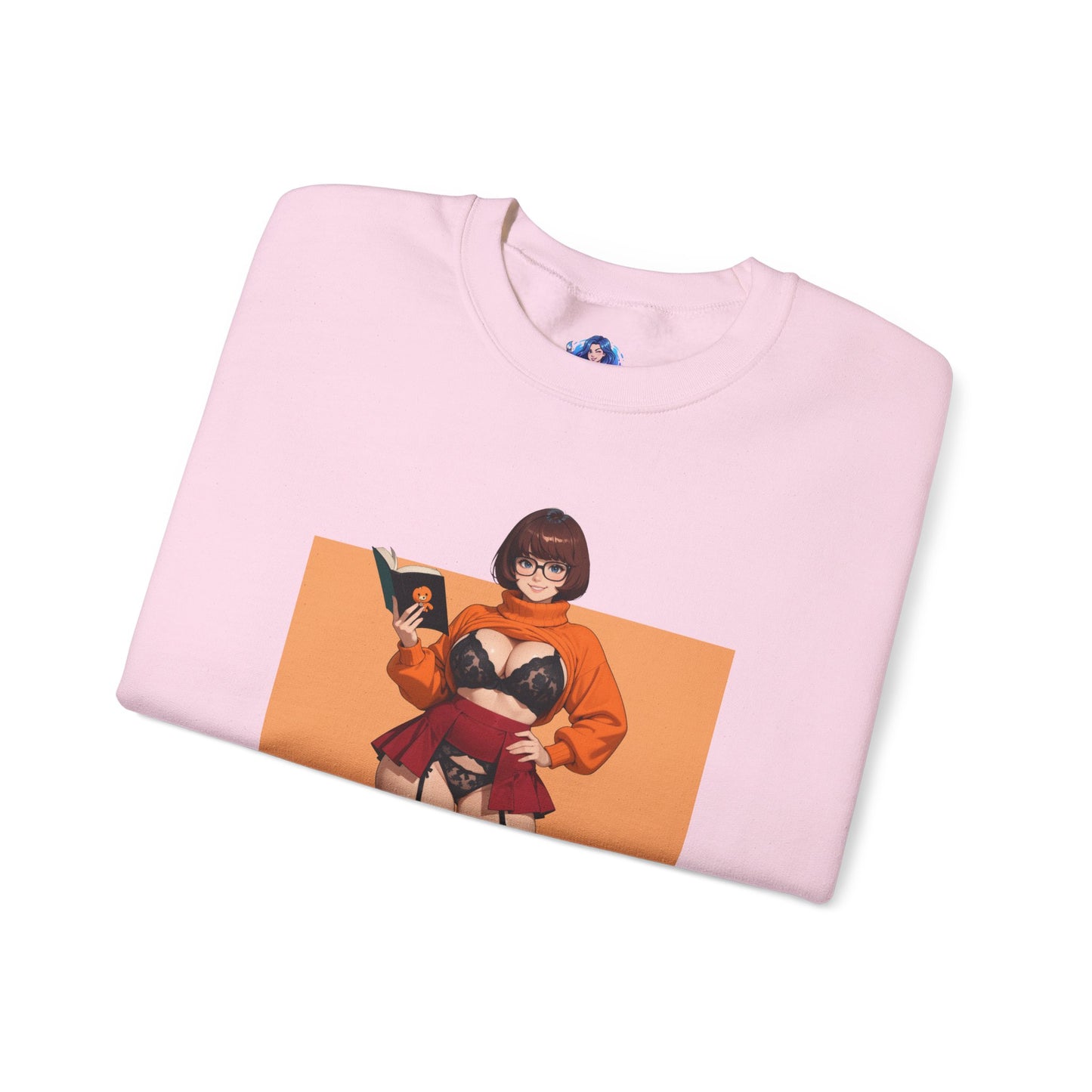 Толстовка з Велмою, пухкий виріз із зображенням Скубі-Ду, ретро-одяг для колекціонерів та шанувальників у стилі фандому