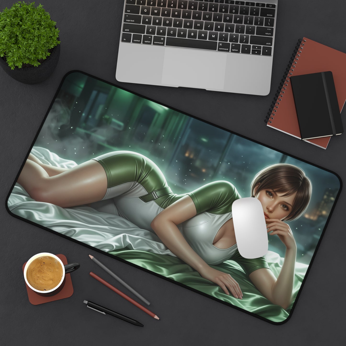 Resident Evil Mouse Pad, Rebecca Chambers Desk Mat, XXL