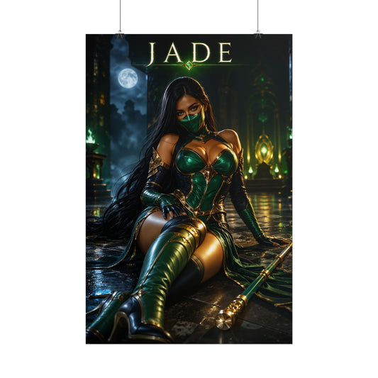 Mortal Kombat Jade Poster Fighting Game Wall Art Print Decor