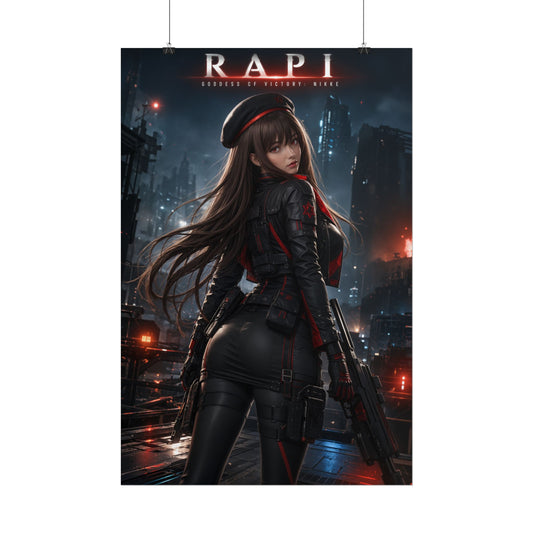 Goddess of Victory NIKKE Rapi Wall Art Anime Poster Game Room Decor for Gamers