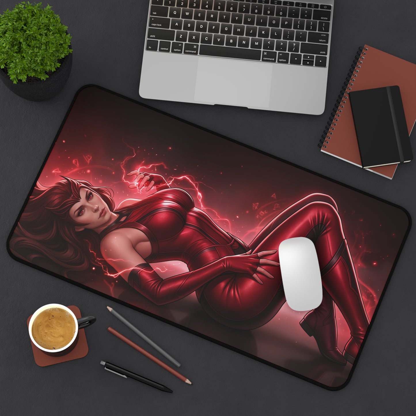 Marvel Mouse Pad, Scarlet Witch Desk Mat, Large Desk Pad