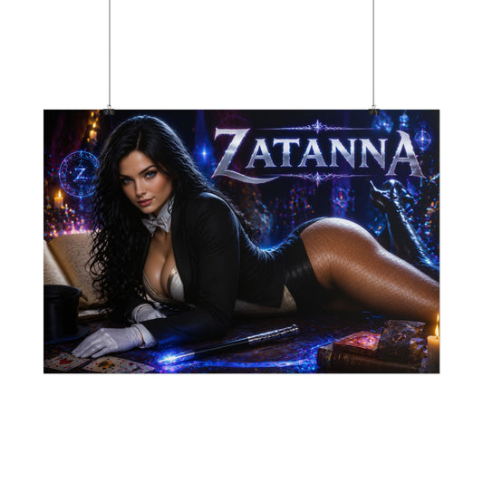 Zatanna Comic Poster Character Wall Art Collector Room Decor Art Print