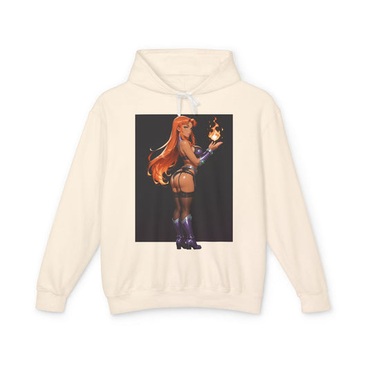 Starfire Hoodie | DC Hero Hoodie | Anime Space Warrior Pullover