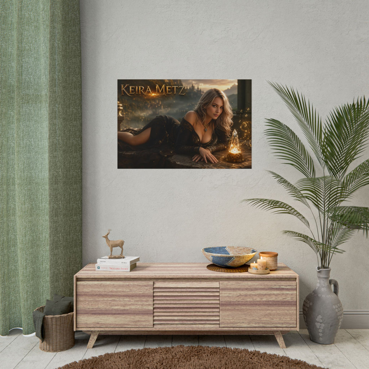 Keira Metz Character Poster The Witcher Fantasy Room Wall Decor Collectible Art