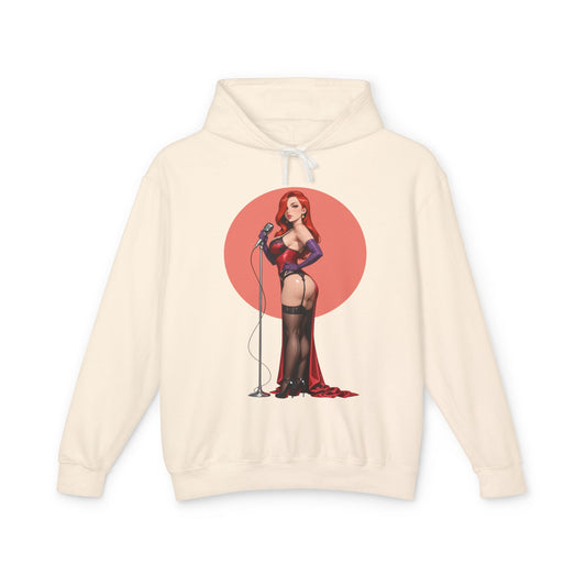 Jessica Rabbit Hoodie | Toon Icon Hoodie | Sexy Pin-Up Cartoon Pullover