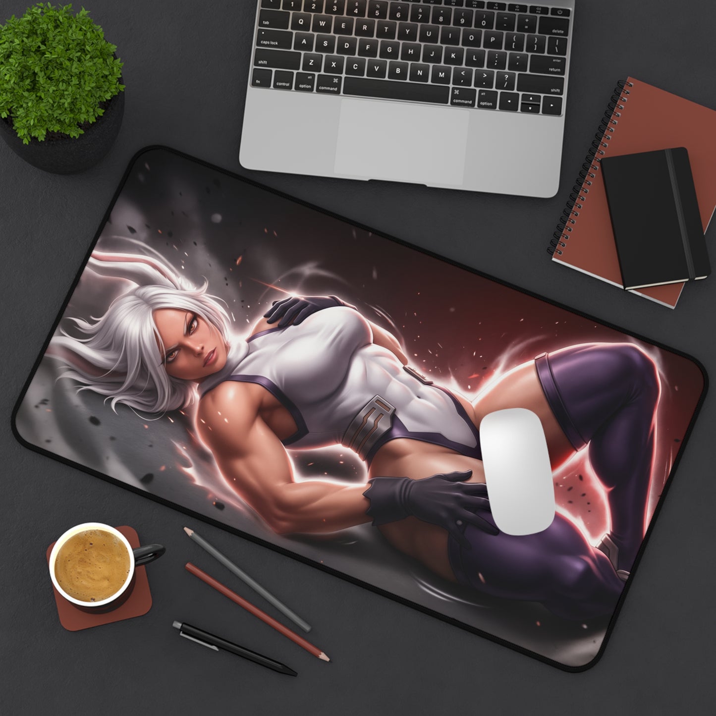 My Hero Academia Mouse Pad, Mirko Desk Mat, Anime Decor
