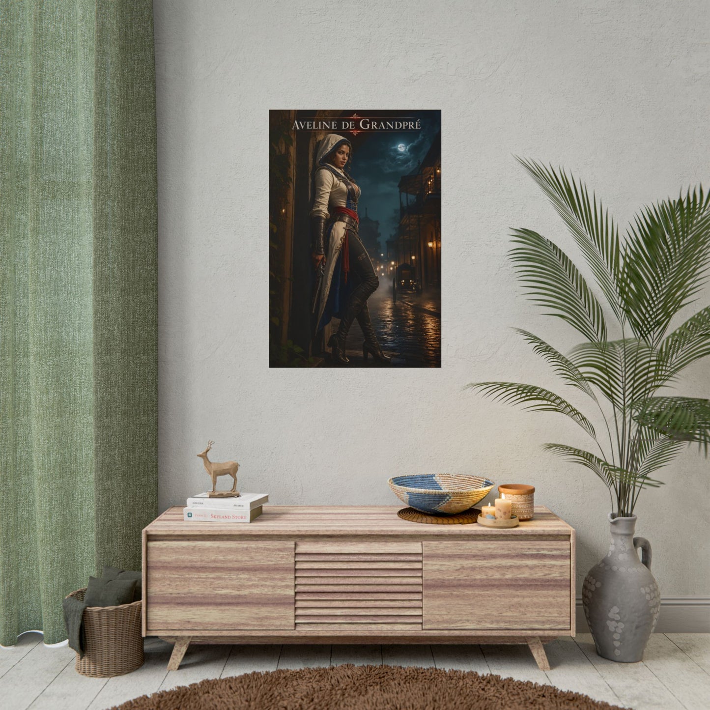 Aveline Assassin's Creed Liberation Poster Video Game Wall Art