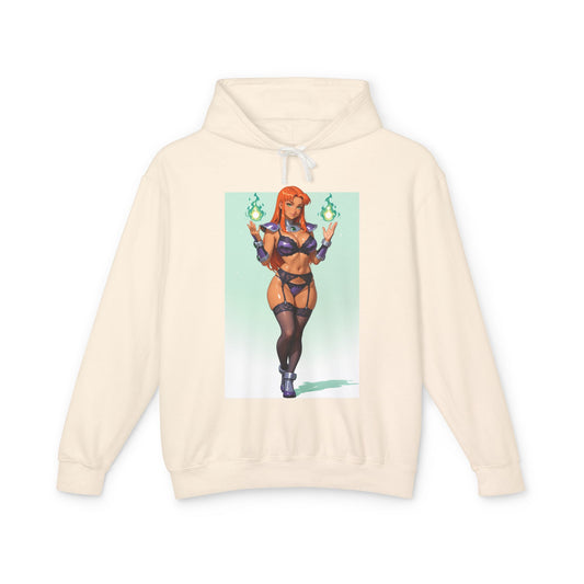 Starfire Hoodie | Teen Titans Hoodie | Cosmic Anime Heroine Pullover
