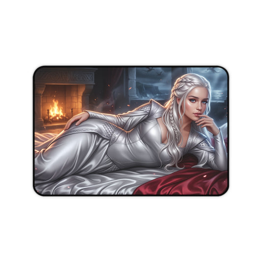 Game of Thrones Mouse Pad, Daenerys Desk Mat, Gamer Gift