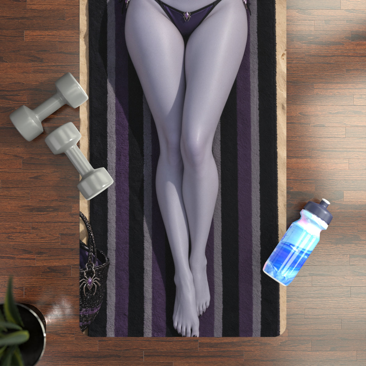 Widowmaker Yoga Mat – Sexy Character Art Non-Slip Workout Mat