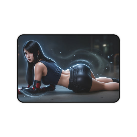 Final Fantasy Mouse Pad, Tifa Desk Mat, Gamer Gift XXL
