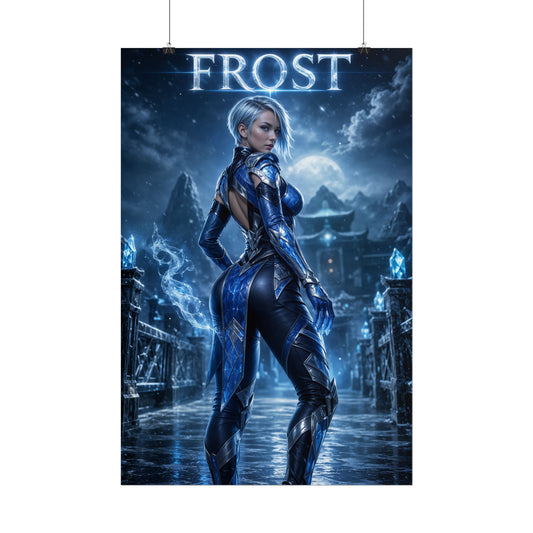 Mortal Kombat Frost Poster Fighting Game Wall Art Print Decor