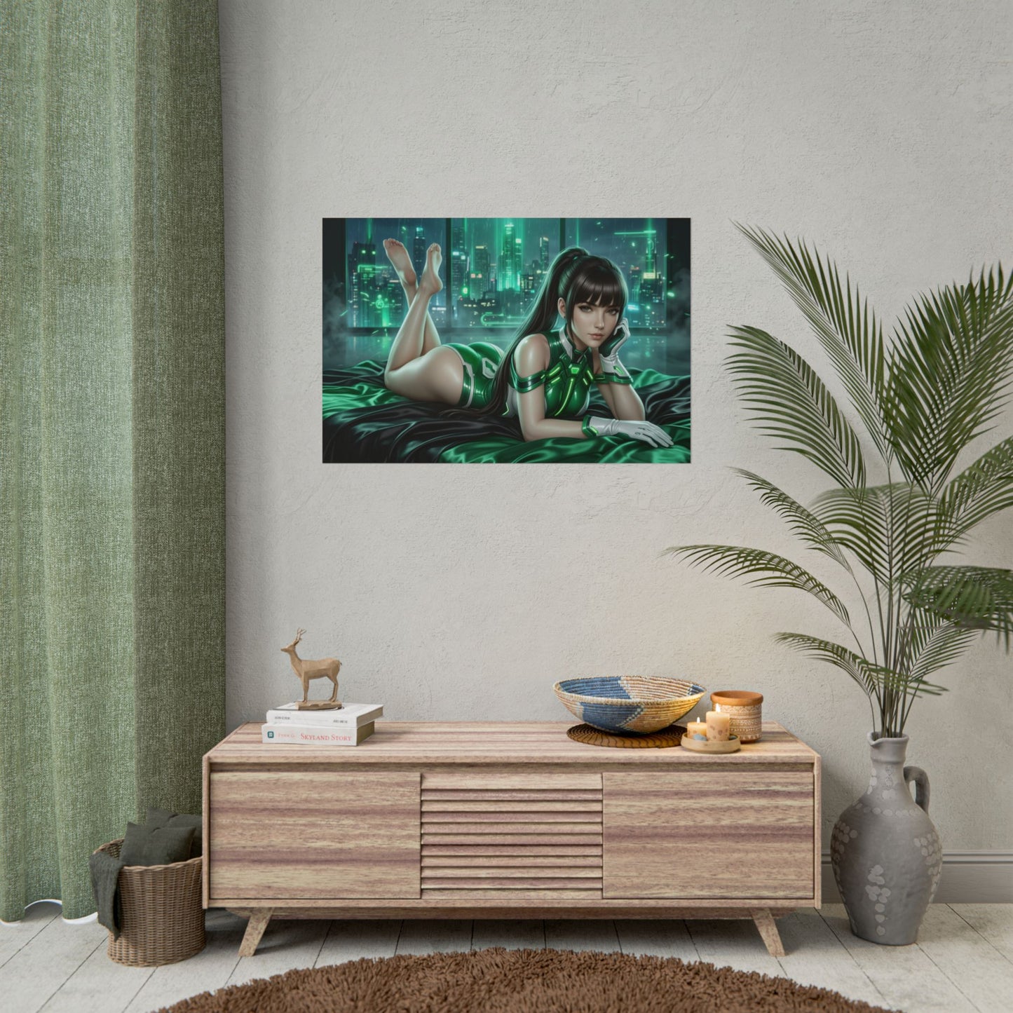 Eve Stellar Blade Poster, Gaming Wall Art, Sci Fi Poster Decor