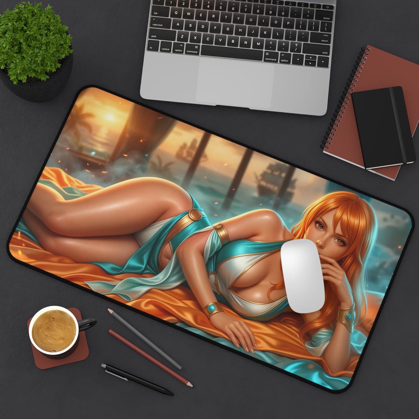 One Piece Mouse Pad, Nami Desk Mat, Anime Mouse Pad XXL