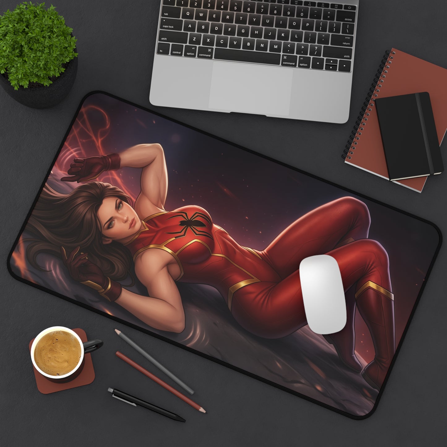 Marvel Mouse Pad, Spider-Woman Desk Mat, Gamer Gift XXL