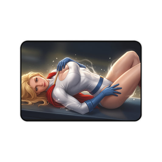 DC Comics Mouse Pad, Powergirl Desk Mat, Gamer Gift XXL