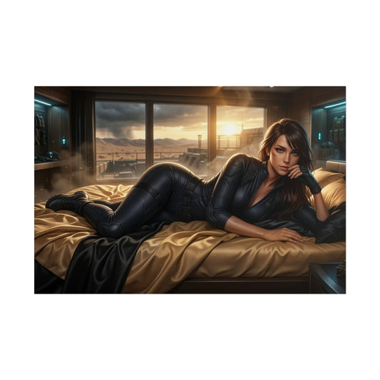 Quiet Poster, Metal Gear Solid Wall Art, Gaming Print Decor