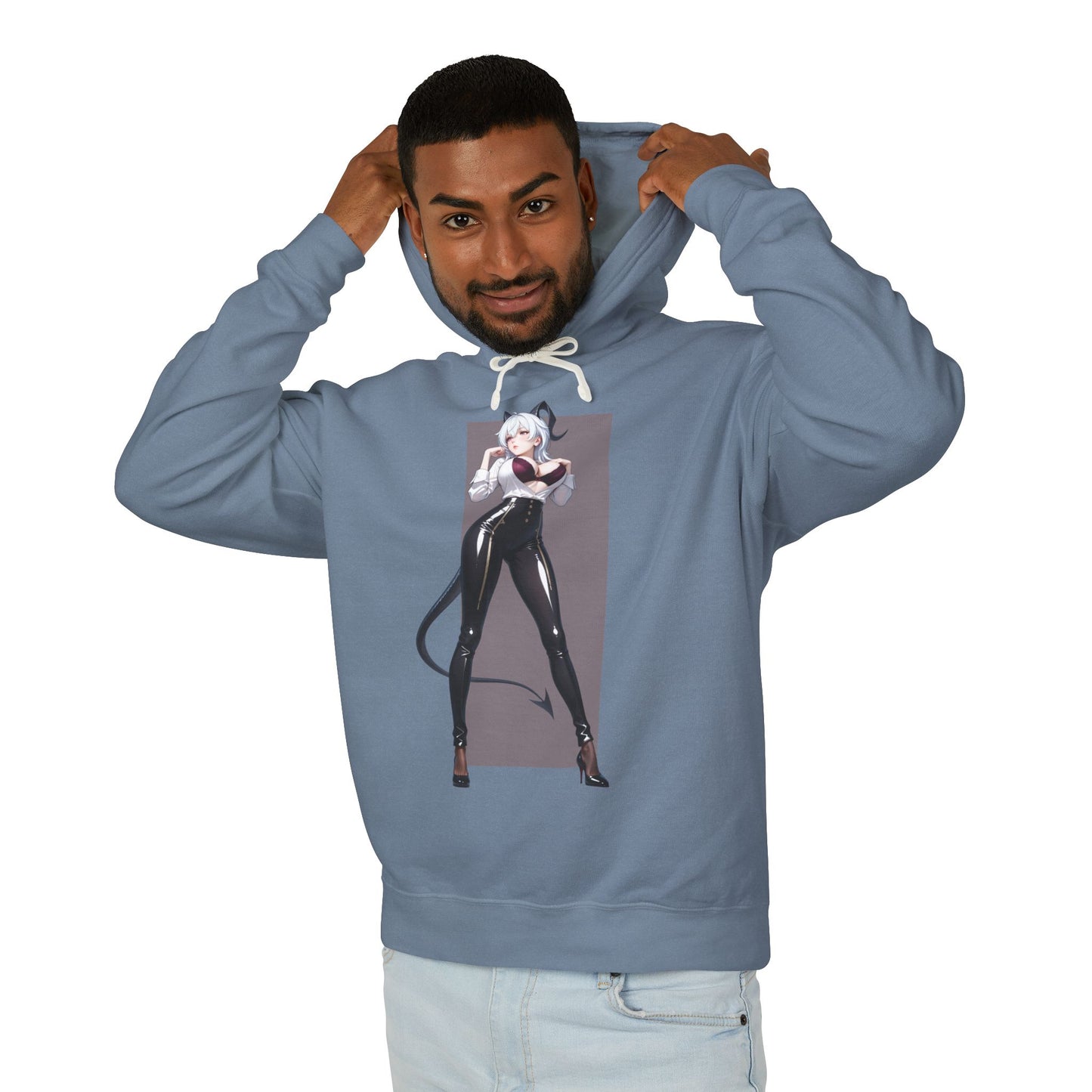 Zani Hoodie | Anime Heroine Hoodie | Futuristic Warrior Girl Pullover