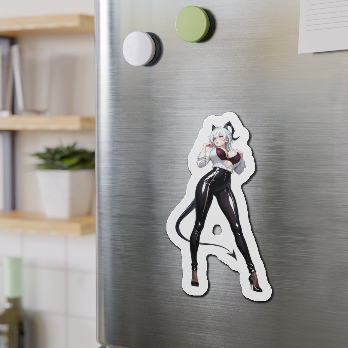 Zani Magnet – Anime Girl Fridge Magnet, Cute Fantasy Heroine Decor