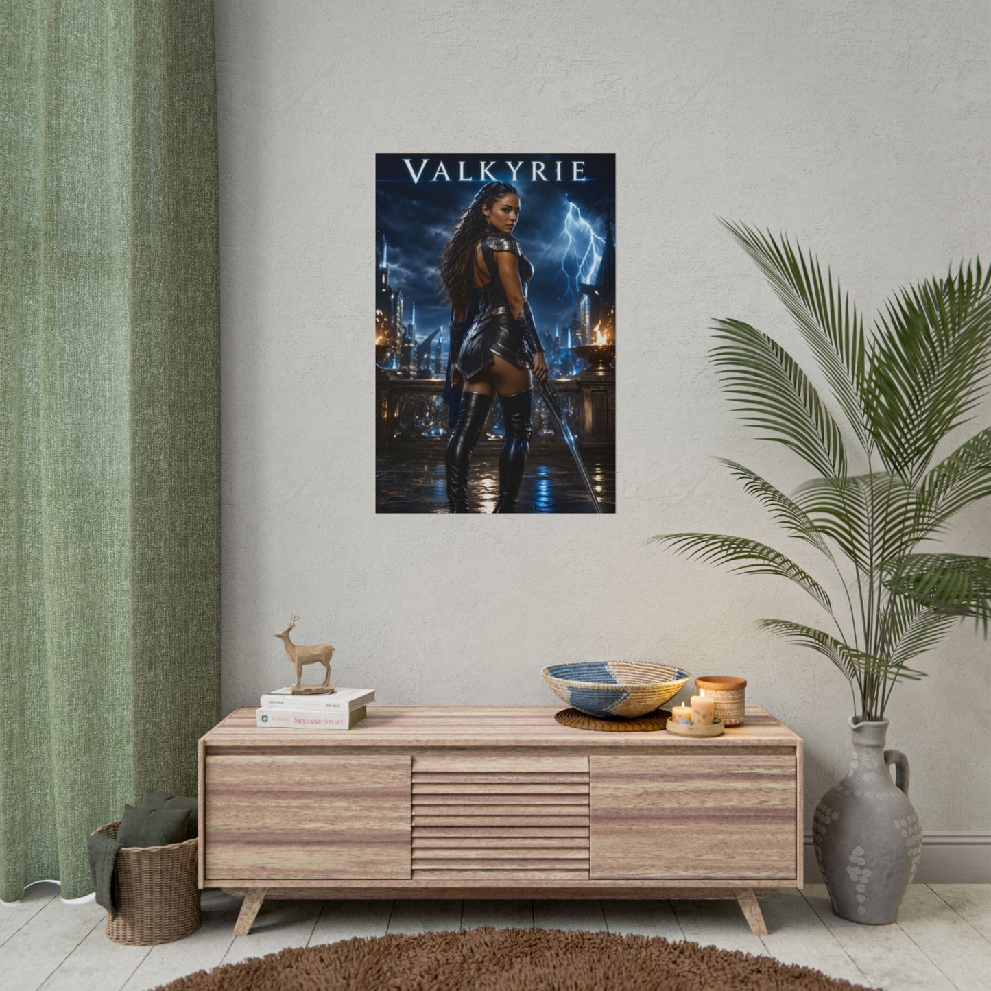 Thor Valkyrie Marvel Superhero Poster Wall Art Print Decor