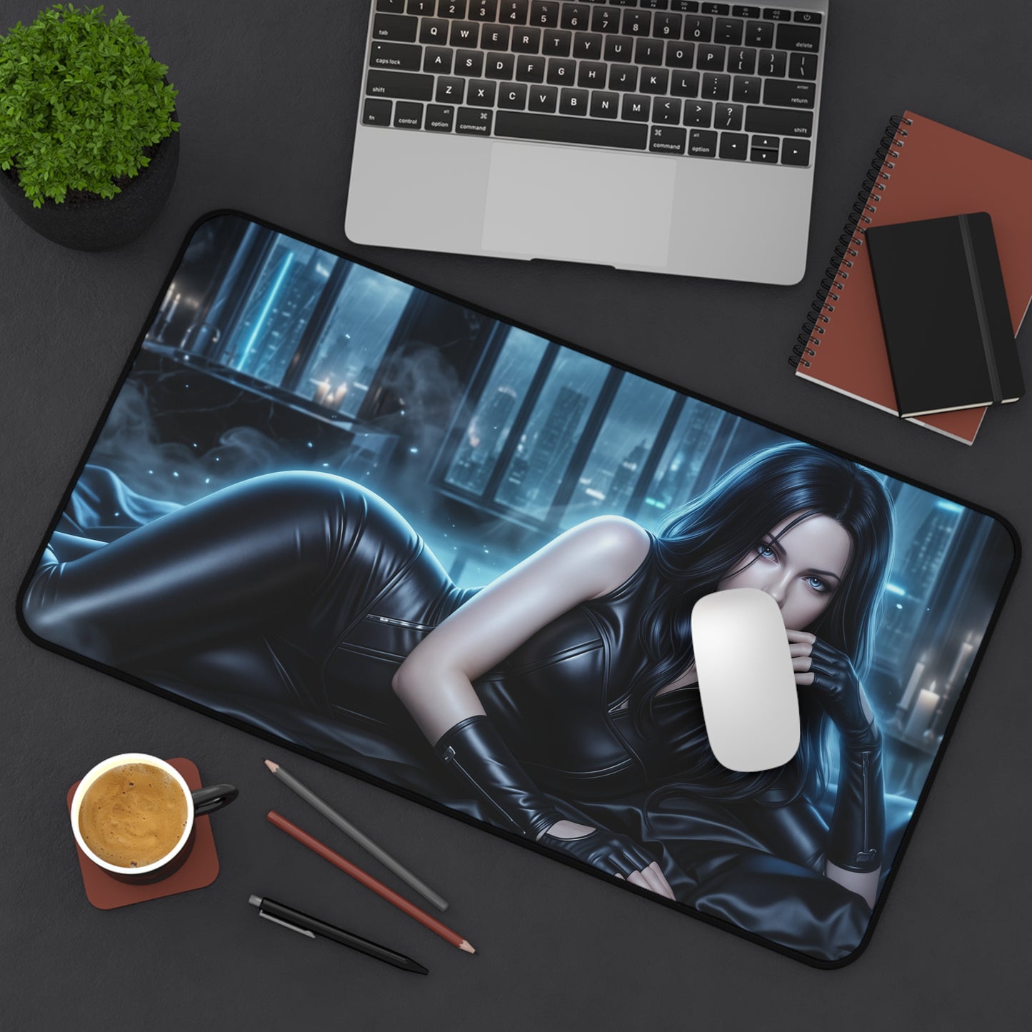 Underworld Mouse Pad, Selene Desk Mat, Large Desk Pad