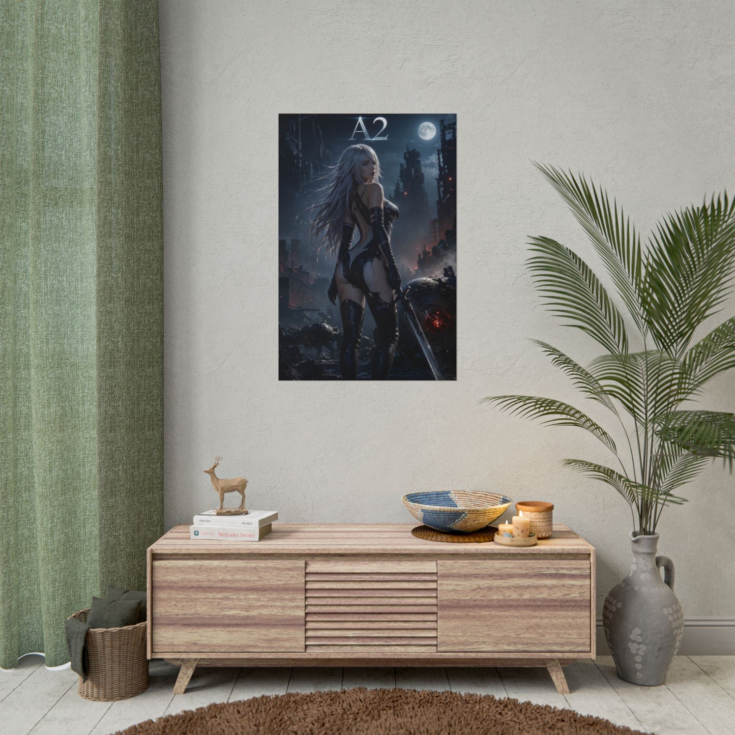 YoRHa A2 NieR Automata Game Poster Collectible Wall Art Print