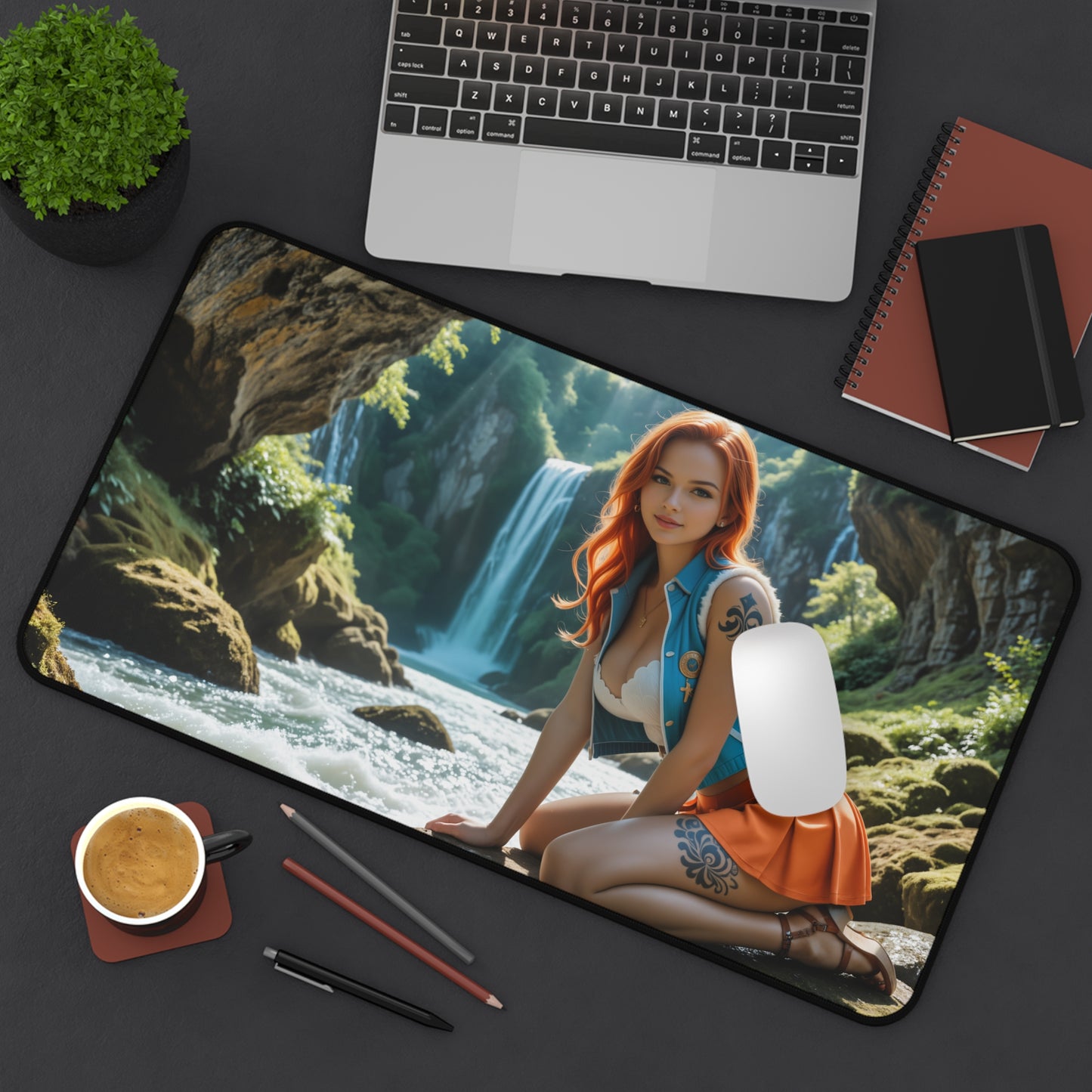 Килимок для столу Nami, килимок для миші з аніме-ігор, великий килимок для столу One Piece Heroin