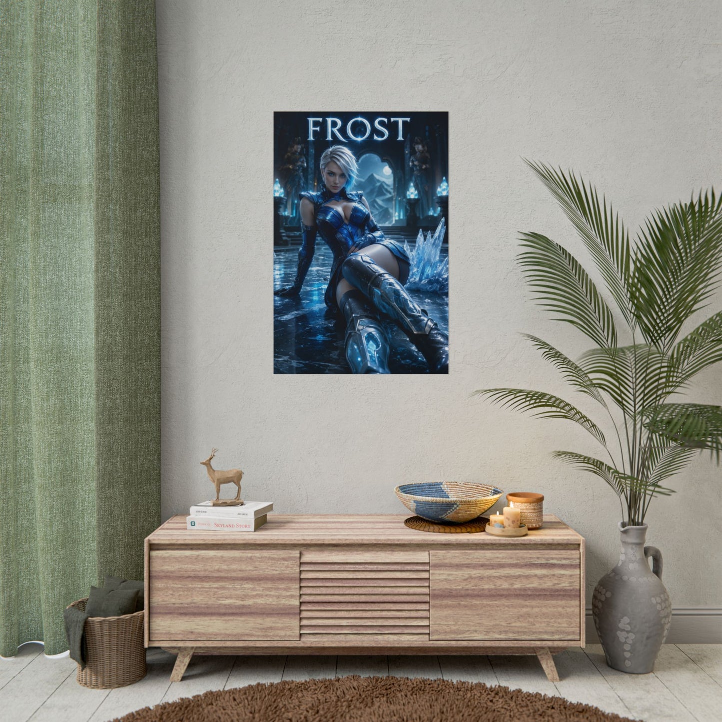 Frost Mortal Kombat Poster MK Gaming Wall Art Print Decor