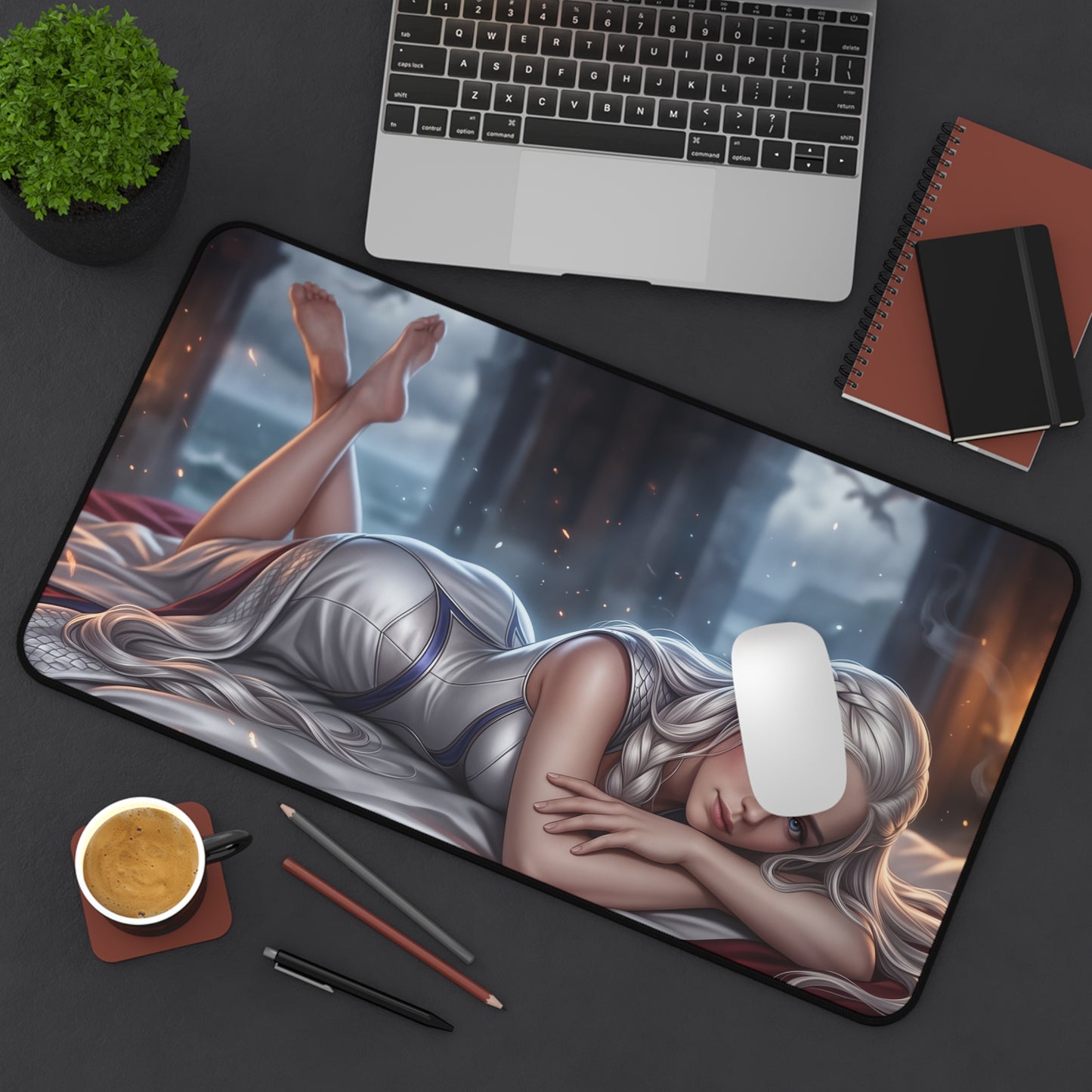 Game of Thrones Mouse Pad, Daenerys Desk Mat, XXL Pad