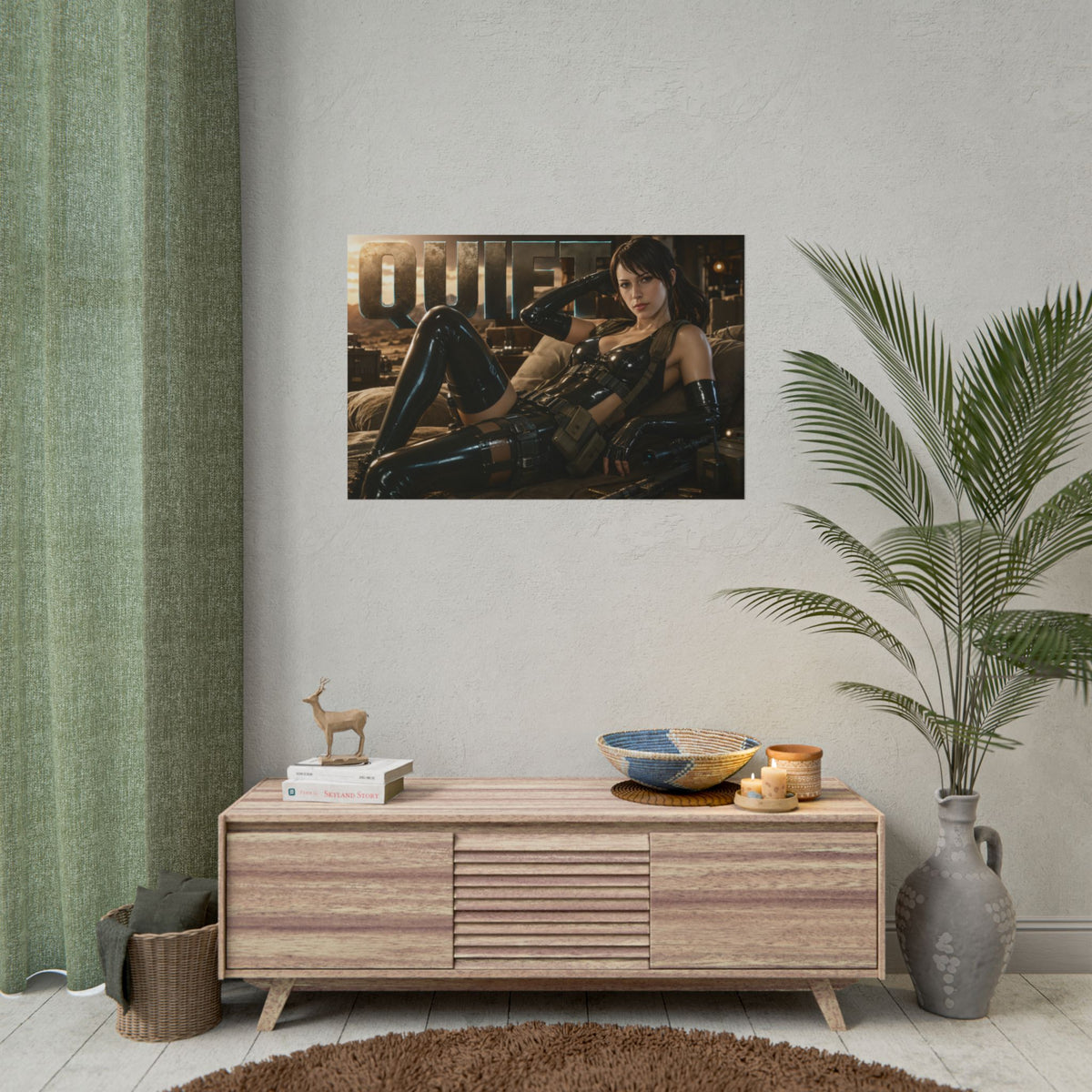 Quiet Metal Gear Wall Art Poster Gaming Decor Collectible Gamer Gift