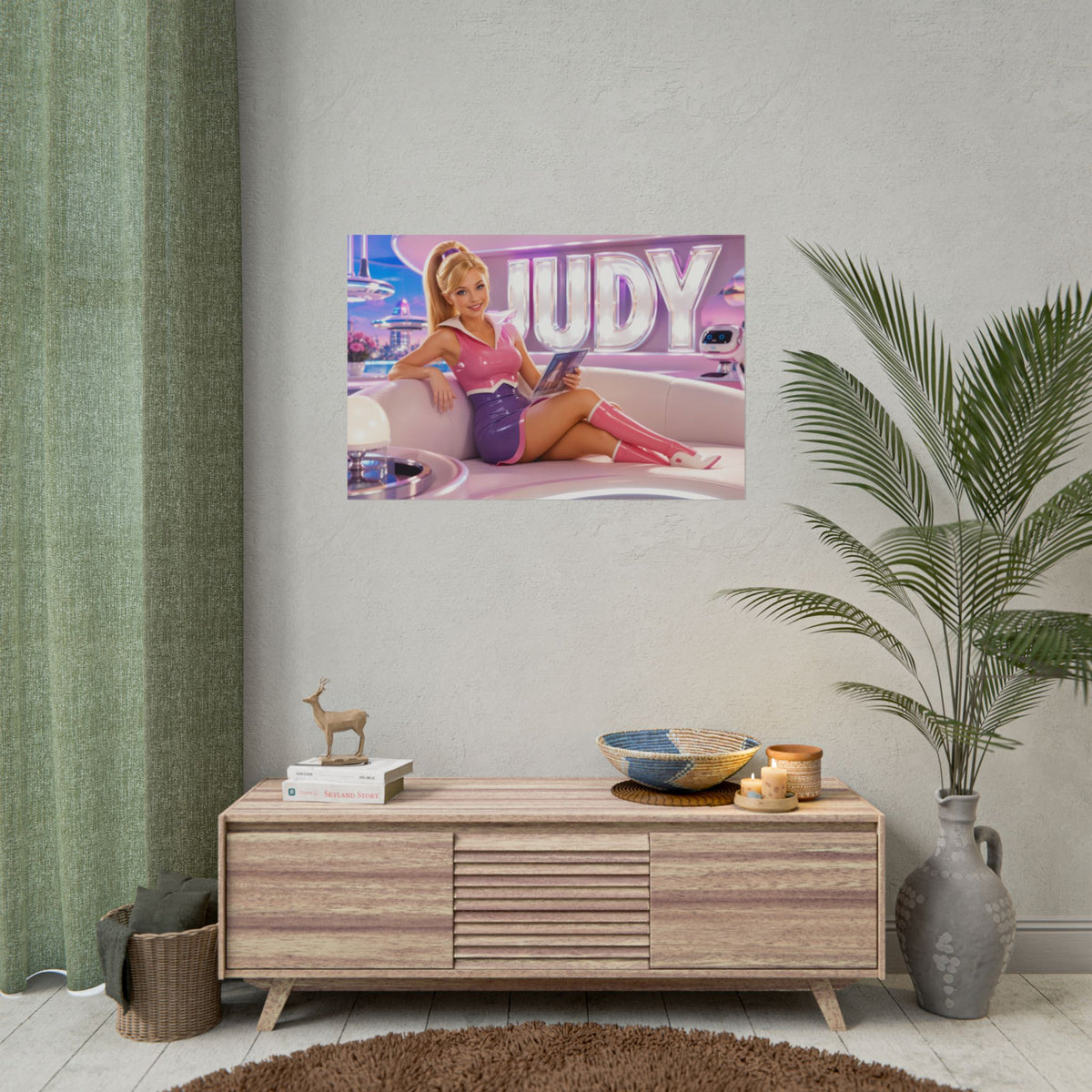 Retro Wall Art Judy Jetson The Jetsons Poster Character Room Decor Art Print