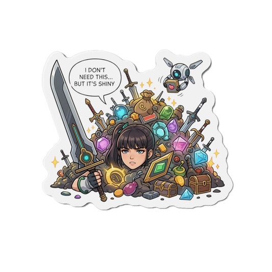 Eve Stellar Blade Magnet – Sexy Anime Warrior Magnet, Sci-Fi Art for Fridge