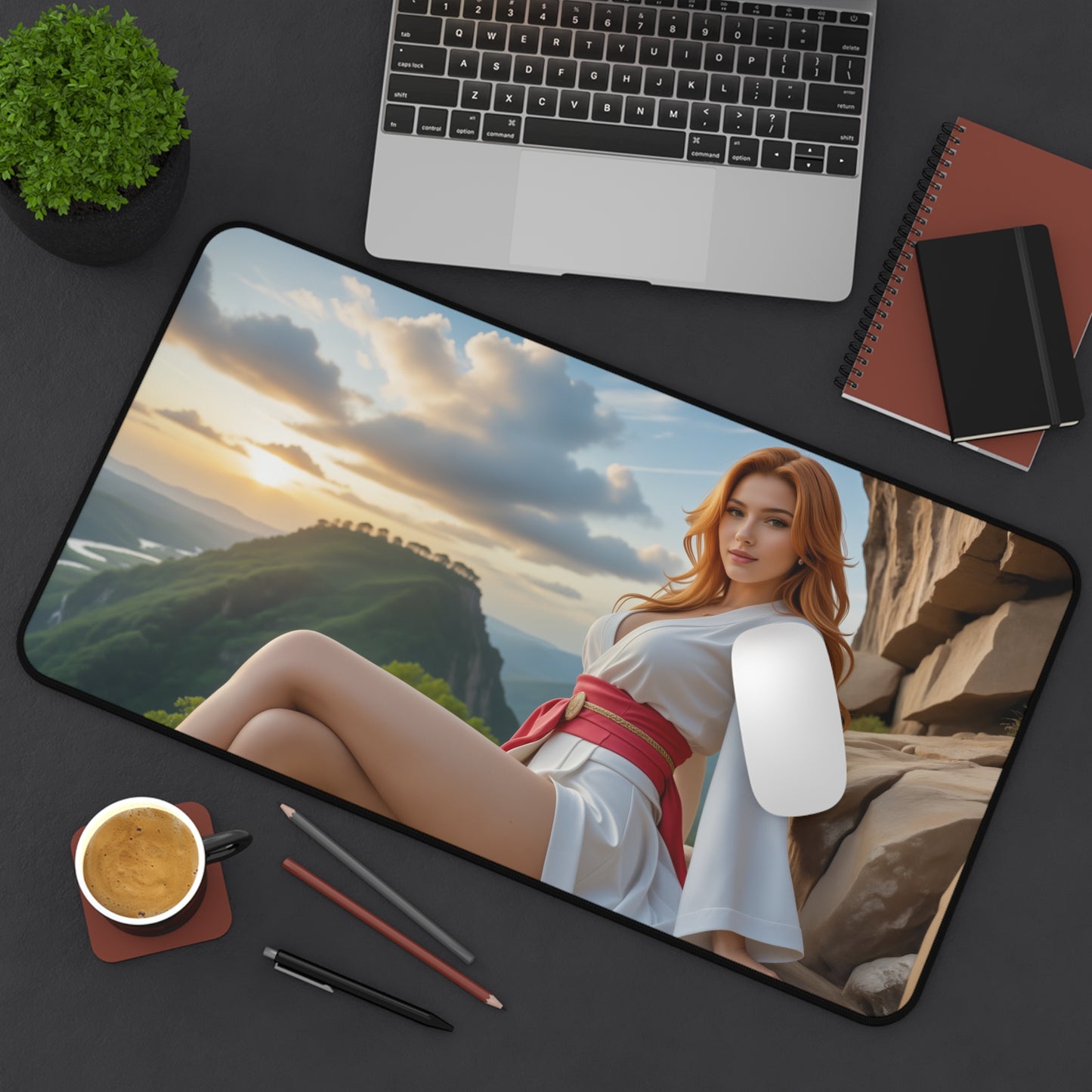 Килимок для столу Цунаде, килимок для миші Наруто, декор для столу з аніме-героями