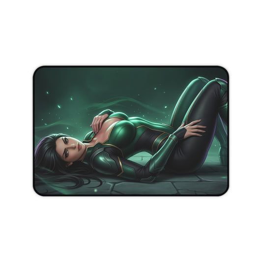 DC Comics Mouse Pad, Talia al Ghul Desk Mat, Gamer Gift