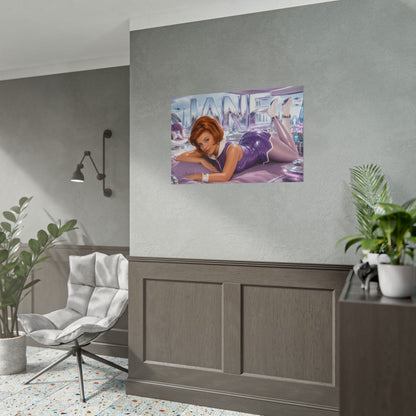 Retro Wall Art Jane Jetson The Jetsons Poster Character Room Decor Art Print