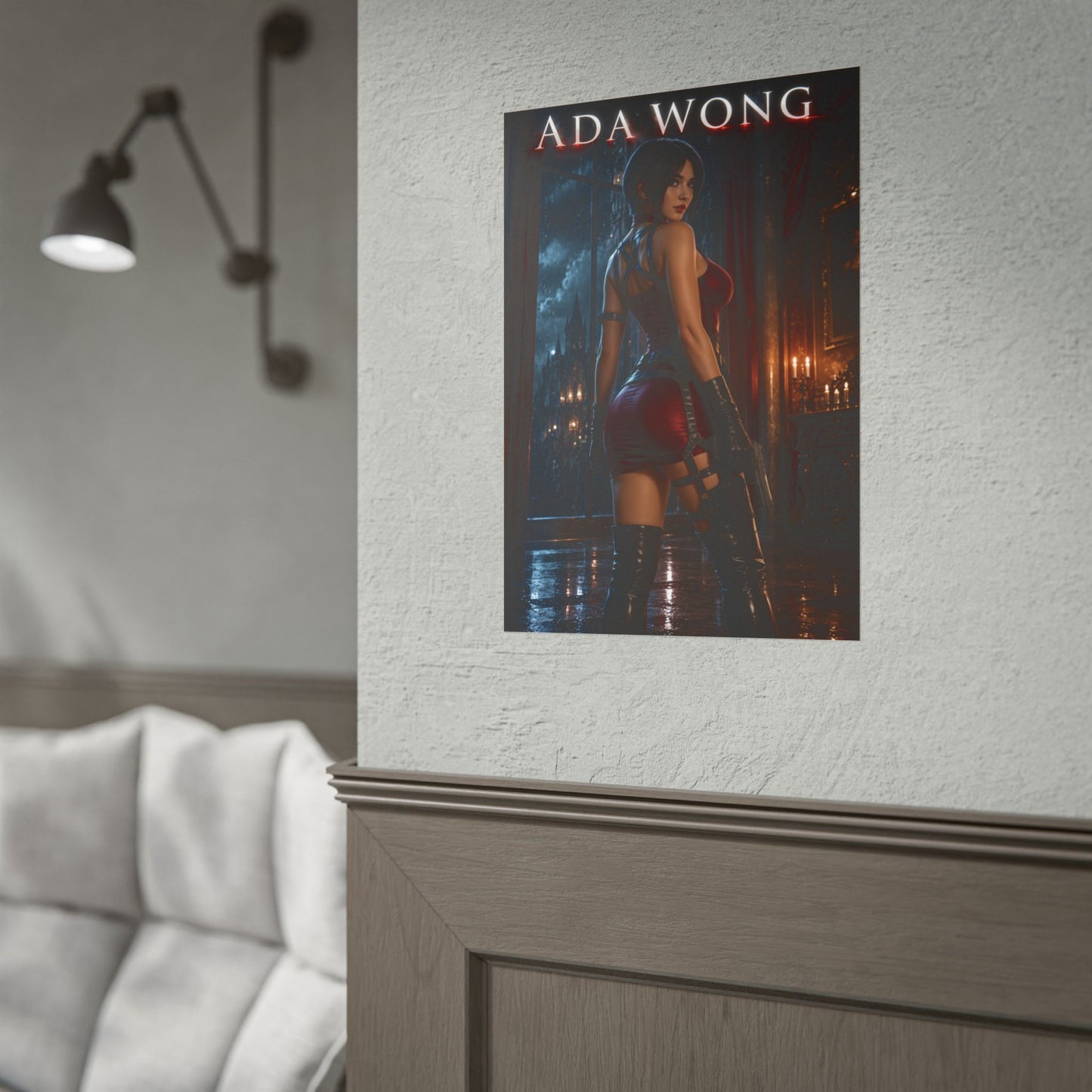 Resident Evil Ada Wong Video Game Poster Wall Art Print Decor