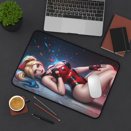 DC Comics Mouse Pad, Harley Quinn Desk Mat, Gamer Gift XXL