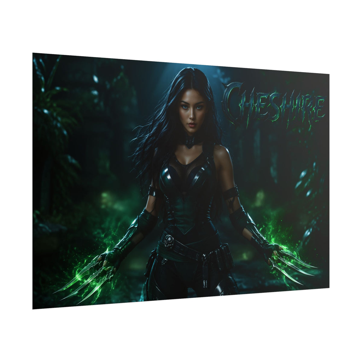 Cheshire Comic Poster Character Wall Art Collector Room Decor Art Print
