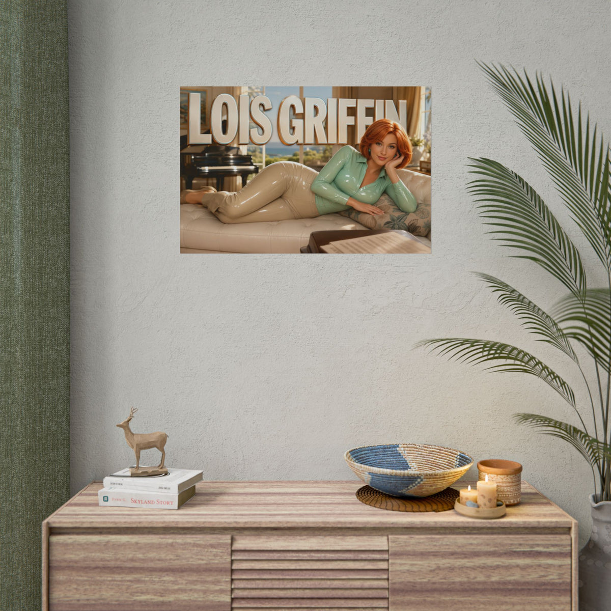 Room Decor Lois Griffin Family Guy Poster Cartoon Wall Art Collectible Print