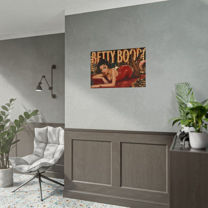 Retro Wall Art Betty Boop Betty Boop Poster Character Room Decor Art Print