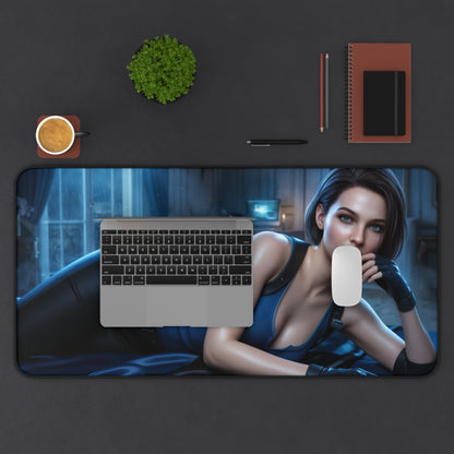 Resident Evil Mouse Pad, Jill Desk Mat, Gamer Gift XXL