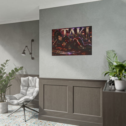 Taki Character Poster Soulcalibur Gamer Room Wall Art Collectible Decor